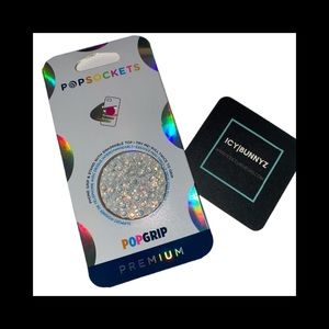 Opal Luxe Crystal PopSocket Phone Holder Grip New